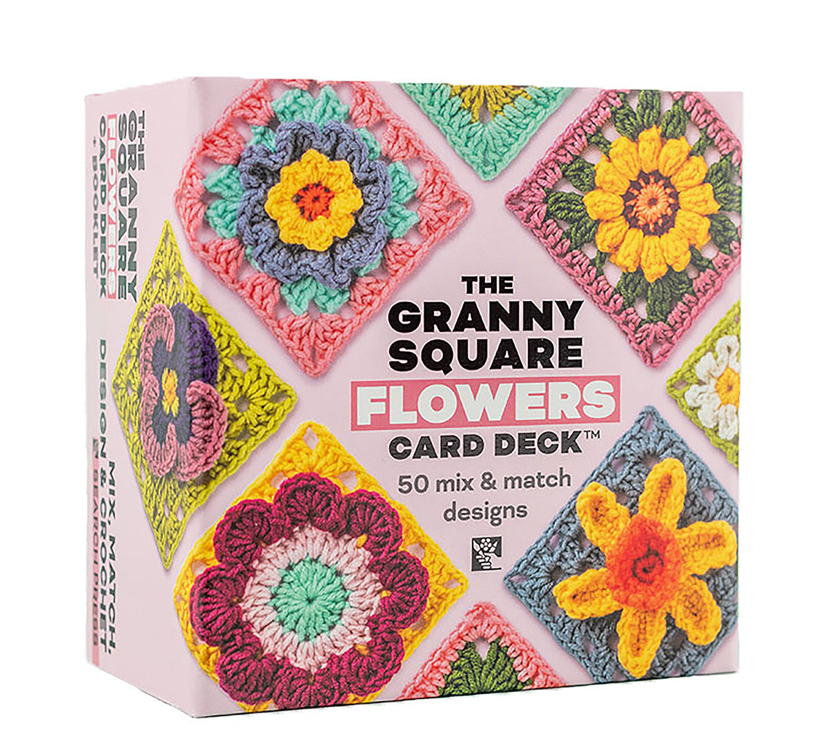 The Granny Square Flowers Card Deck: 50 Mix and Match Designs