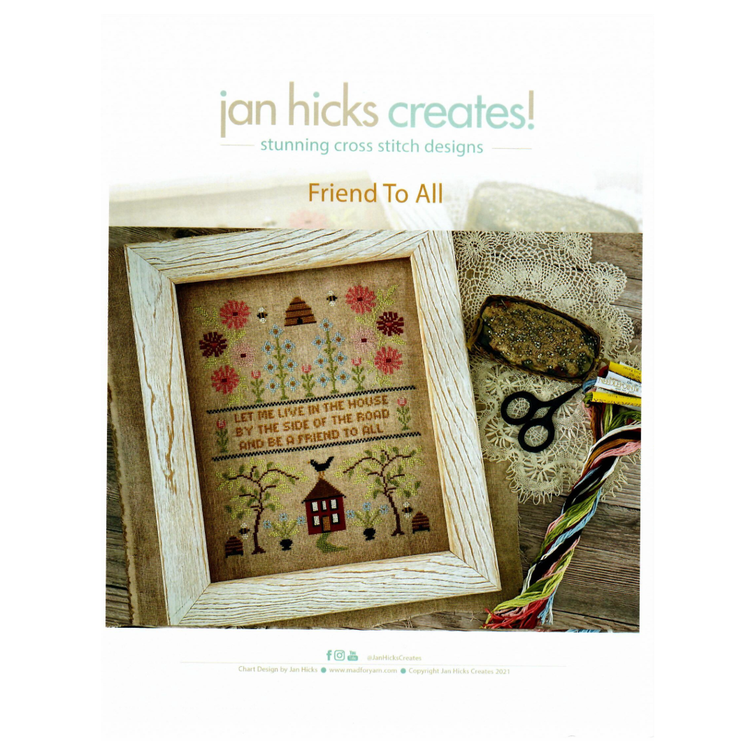 Friend to All Cross Stitch Pattern
