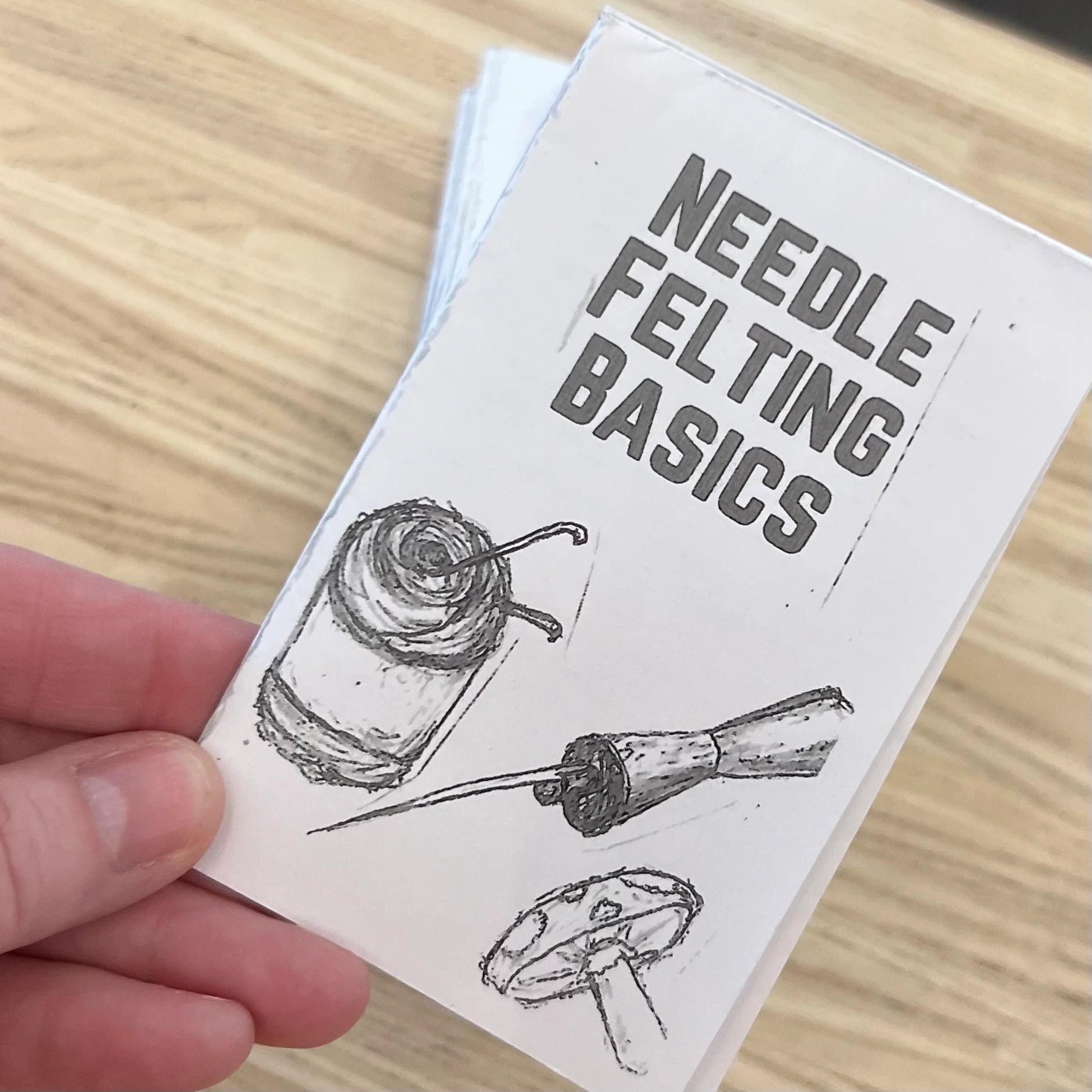 Needle Felting Zine