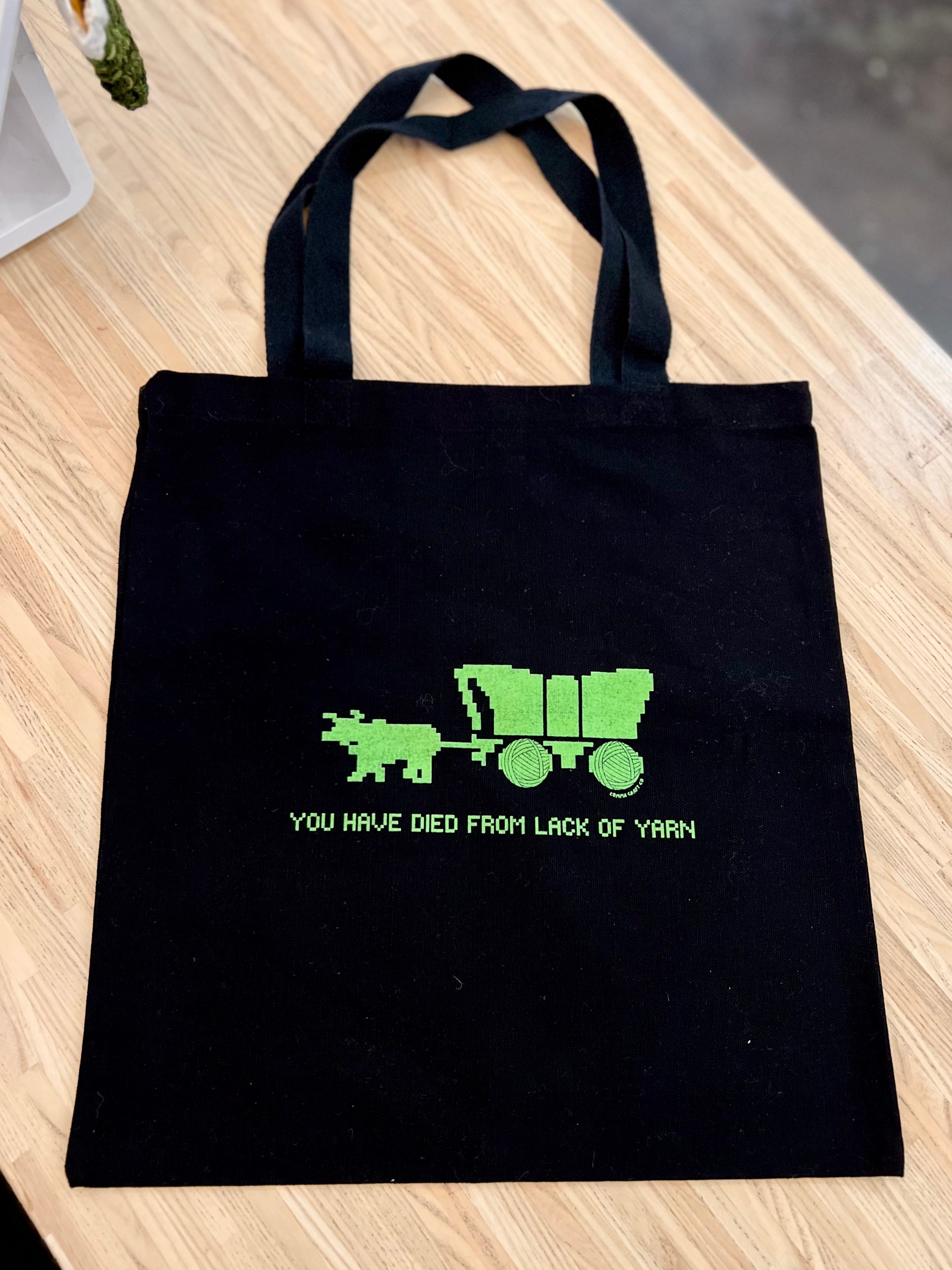 Oregon Trail tote bags