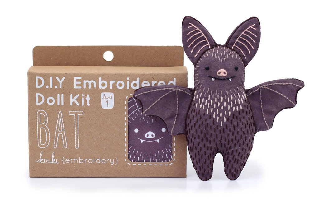Embroidered Doll Kits