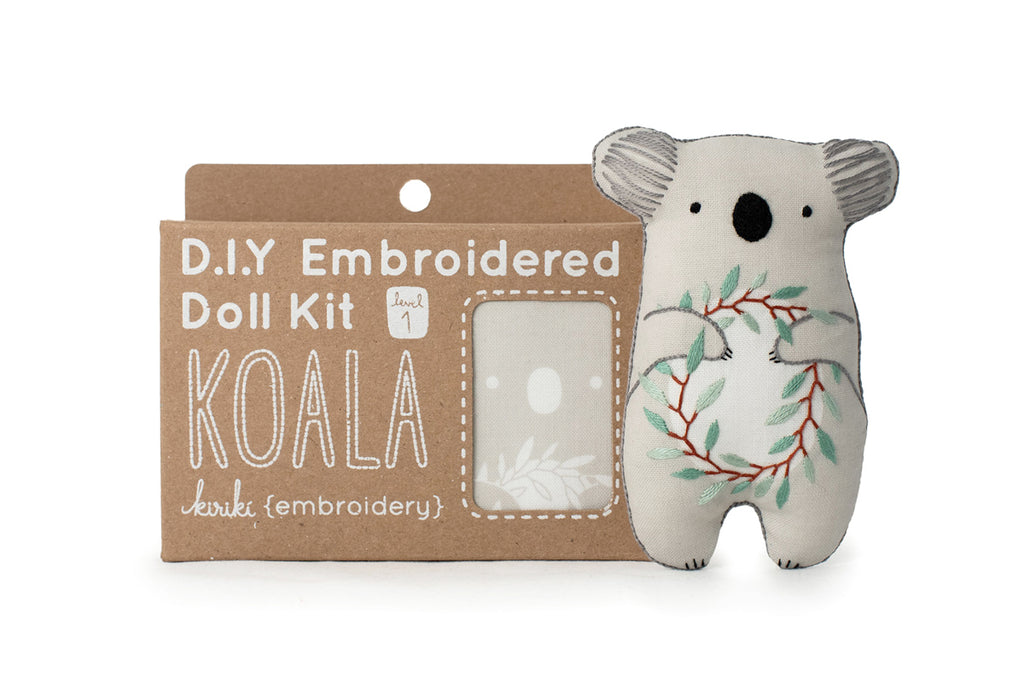 Embroidered Doll Kits