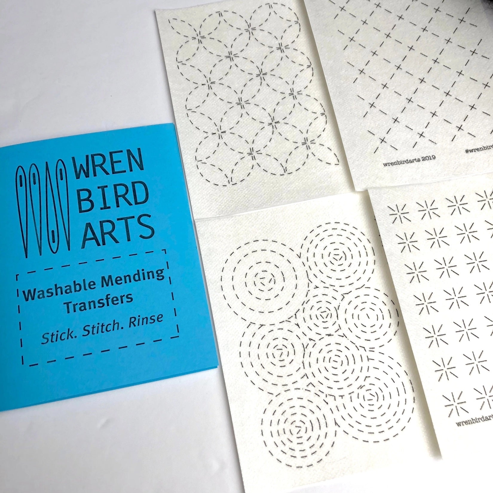 Washable Mending Transfers